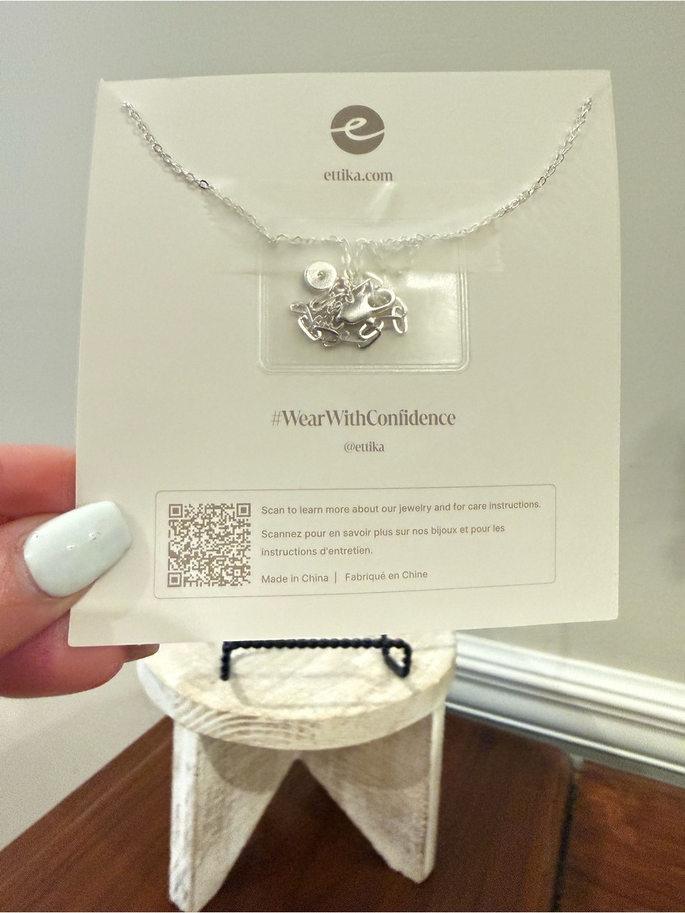 Silver Charm Necklace NWT - Picture 4 of 4